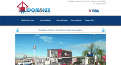 Desktop Screenshot of dometlux.fr
